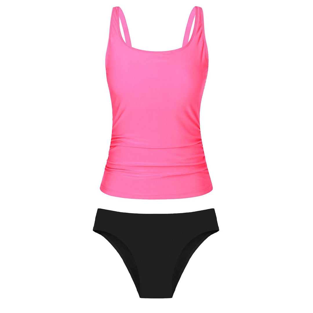 Damen Bikiniset mit floralem Oberteil und klassischem Unterteil R&B