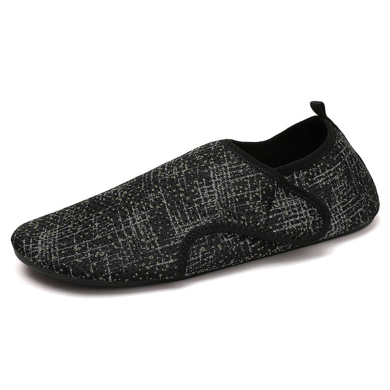 Damen Bequeme Strick-Hausschuhe mit flexiblem Design