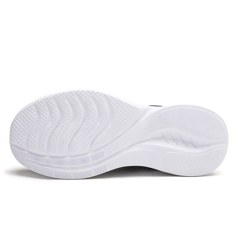 Damen Sportliche Knit-Sneaker mit atmungsaktiver Mesh-Oberfläche und rutschfester Sohle