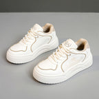 Damen trendige Sneaker mit sportlichem Design und hochdämpfender Laufsohle R&B