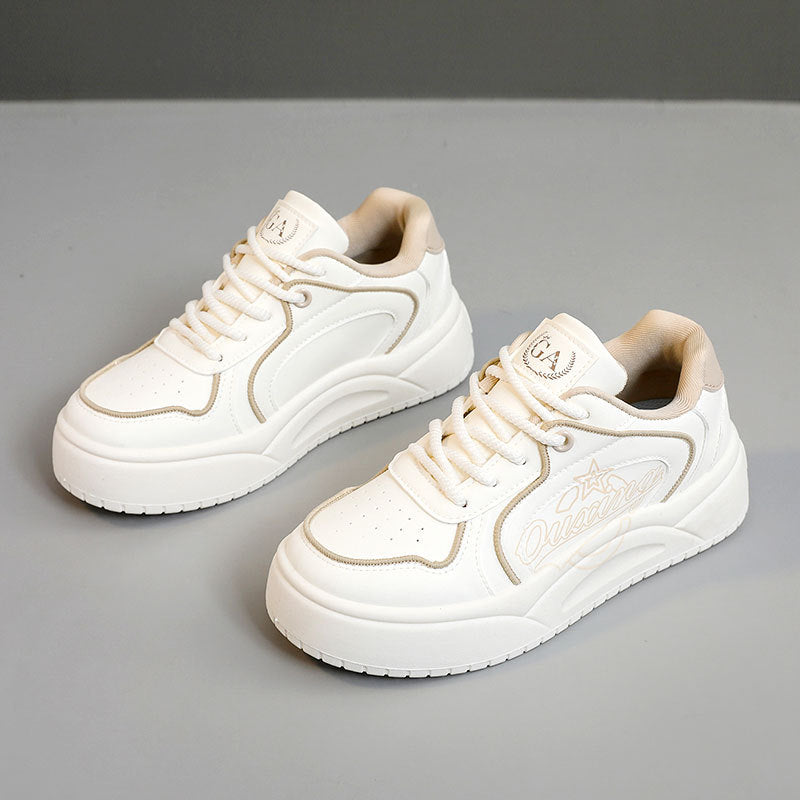 Damen trendige Sneaker mit sportlichem Design und hochdämpfender Laufsohle R&B