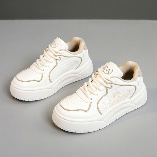 Damen trendige Sneaker mit sportlichem Design und hochdämpfender Laufsohle R&B