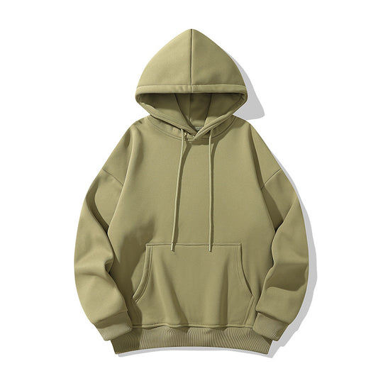 Damen Kapuzenpullover mit lockerer Passform und praktischer Kängurutasche R&B