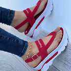 Damen modische Flip-Flops mit ergonomischem Plateau