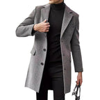 Herren Wollmantel modern