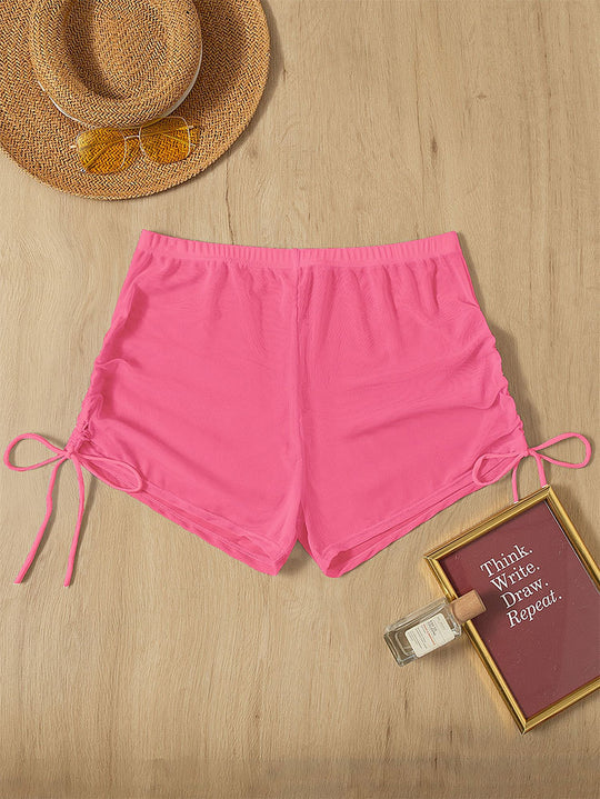 Damen Bequeme Badeshorts mit Rüschendetails R&B