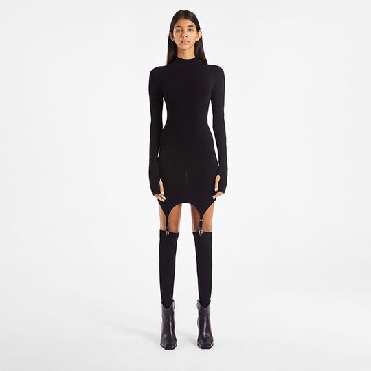 Damen Modisches Abendkleid mit raffinierten Cut-Outs R&B