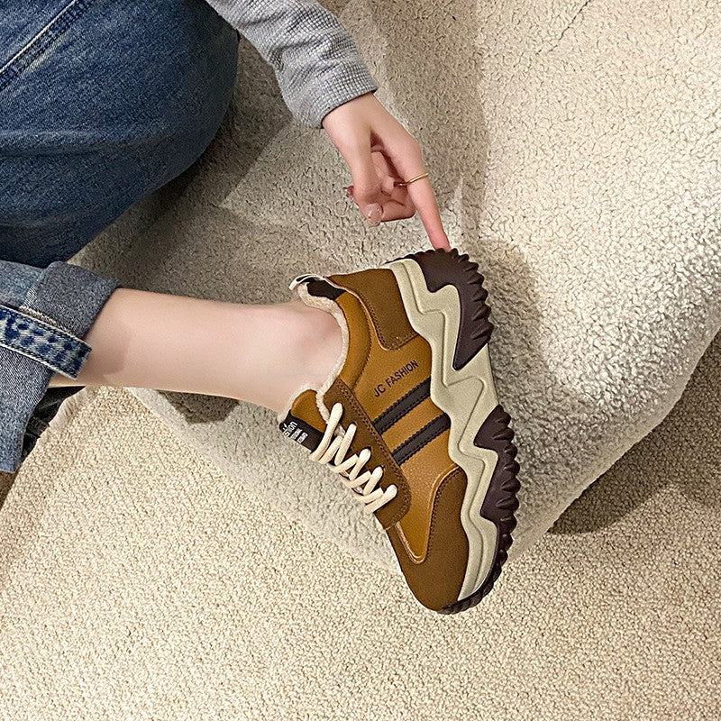 Damen modische Sneakers mit atmungsaktivem Mesh-Obermaterial und dämpfender Laufsohle R&B