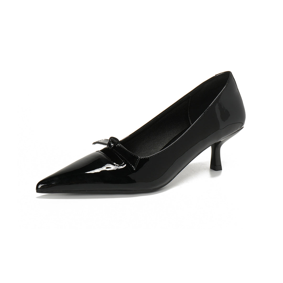 Damen elegante High Heels mit modischem Schleifenakzent R&B