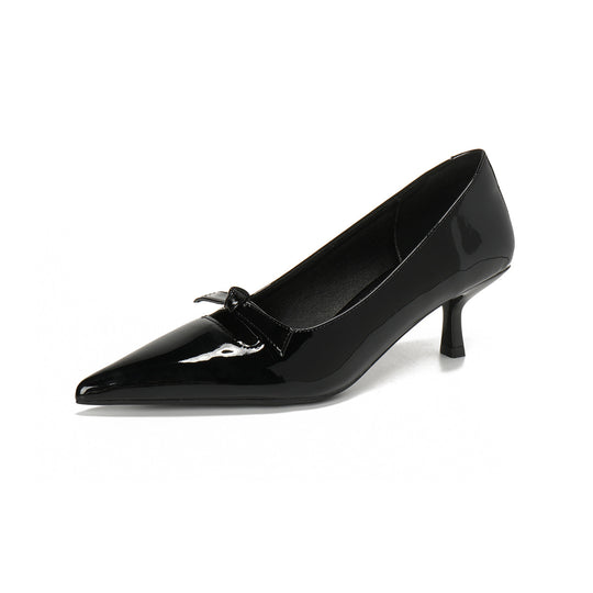 Damen elegante High Heels mit modischem Schleifenakzent R&B