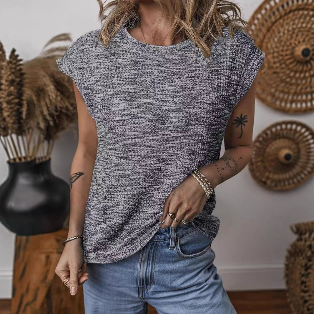 Damen Komfortables Kurzarmshirt mit lässigem Schnitt und atmungsaktivem Gewebe R&B