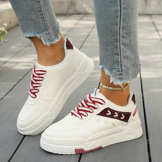 Damen Modische Sneaker mit atmungsaktiver Oberflächenstruktur und flexibler Sohle R&B