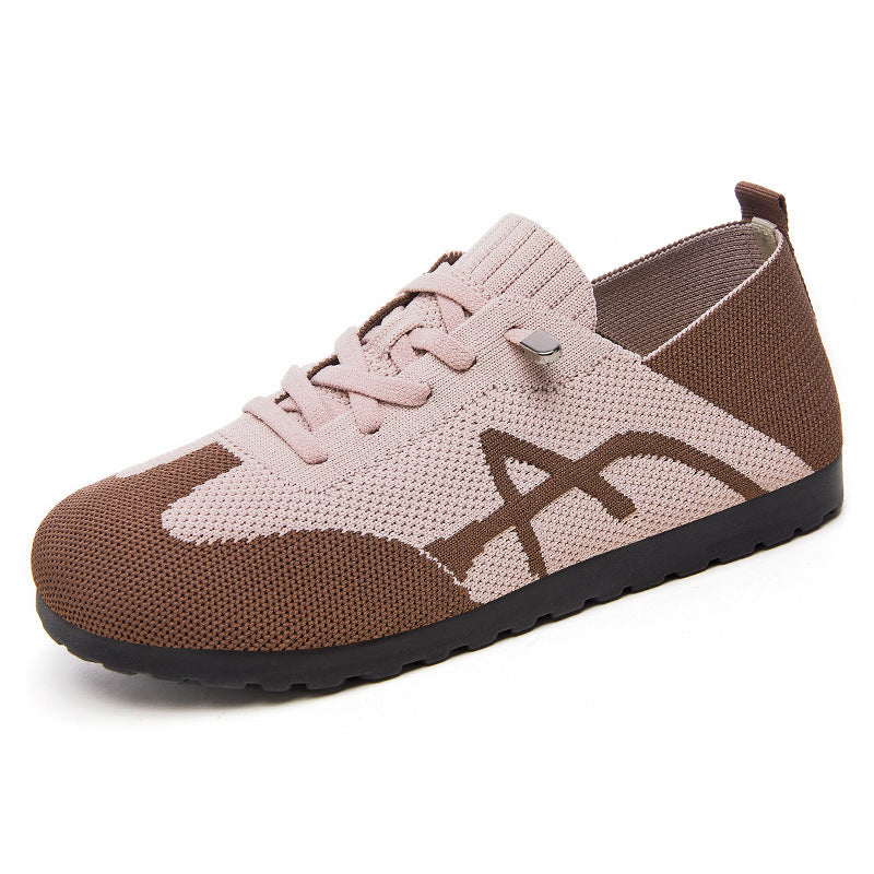 Damen Leichte Sneaker mit atmungsaktivem Mesh-Obermaterial und flexiblem Sohlenkonzept R&B