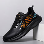 Damen Sneakers mit atmungsaktiven Netzmaterialien und dämpfender Sohle R&B