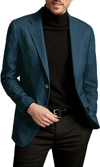 Herren eleganter Blazer mit modernem Schnitt und praktischen Taschen R&B