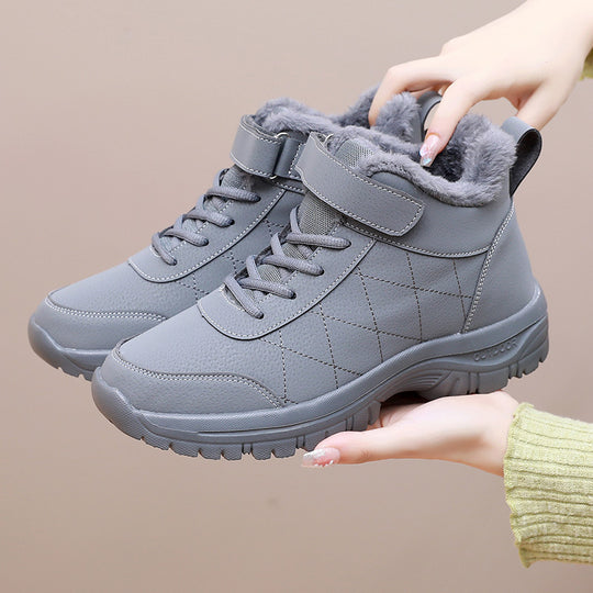 Damen Thermo-Wanderstiefel mit rutschfester Sohle und wärmendem Innenschuh R&B