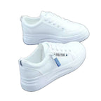 Damen Sportliche Sneakers mit robuster Gummisohle und atmungsaktiver Oberflächenstruktur
