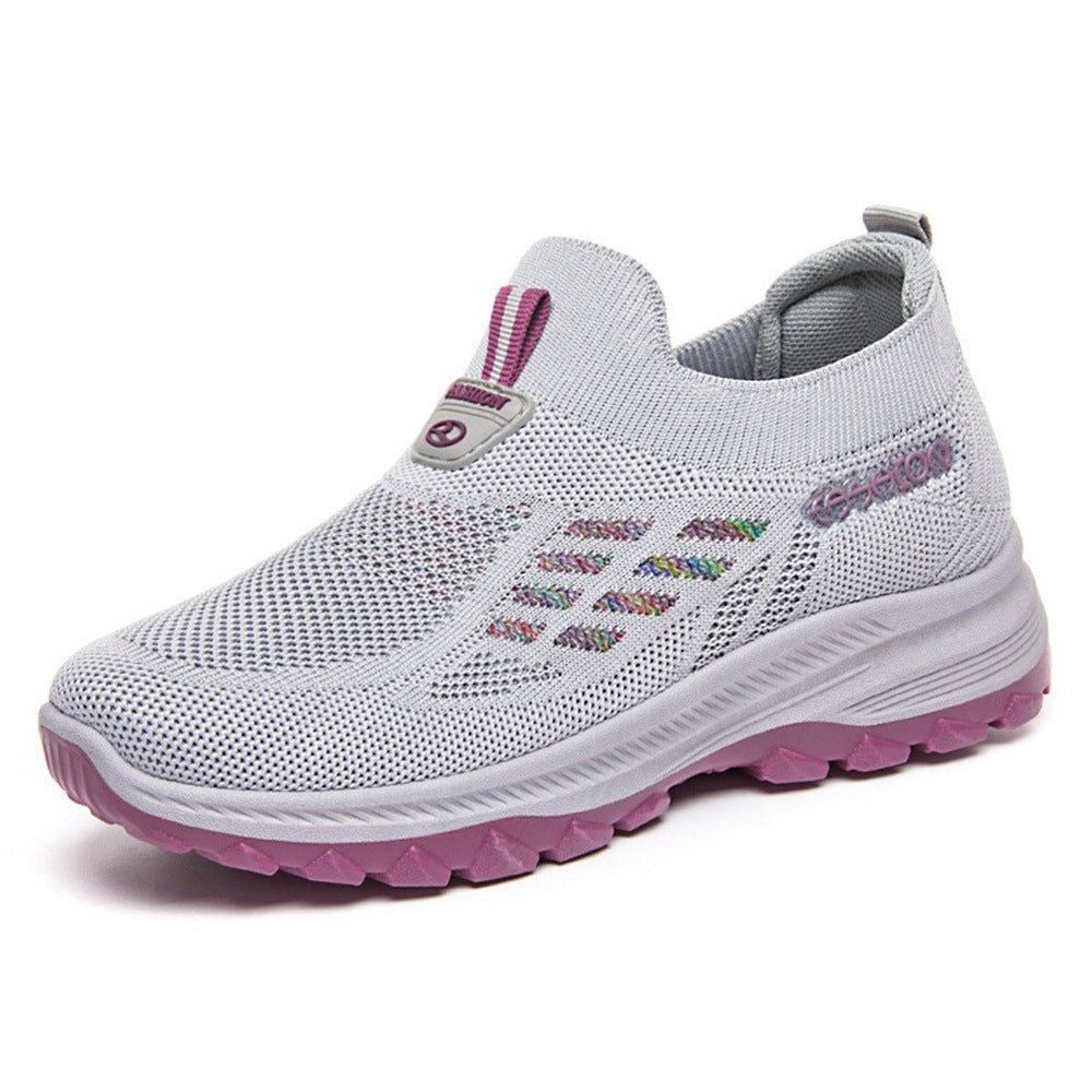 Damen Bequeme Slip-On Laufschuhe mit rutschfester Sohle R&B