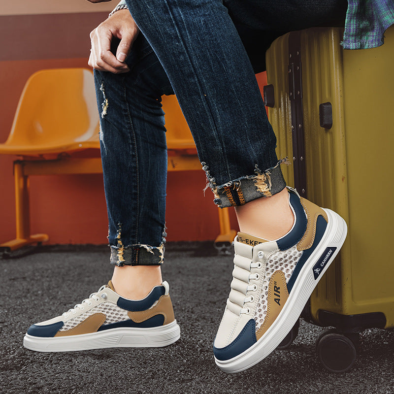Damen Sportliche Freizeit Sneakers mit atmungsaktivem Obermaterial und dämpfender Sohle R&B