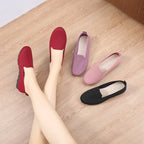 Damen Komfortable Slip-On Freizeit-Schuhe mit atmungsaktiver Struktur R&B