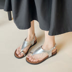 Damen Sandalen mit elegantem Riemendesign und komfortabler Fußbettgestaltung