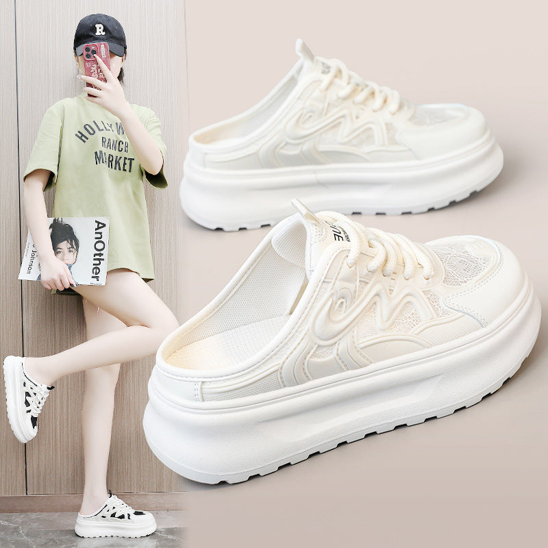 Damen Stylish Slip-On Sneakers mit ergonomischer Sohle und atmungsaktiven Einsätzen R&B