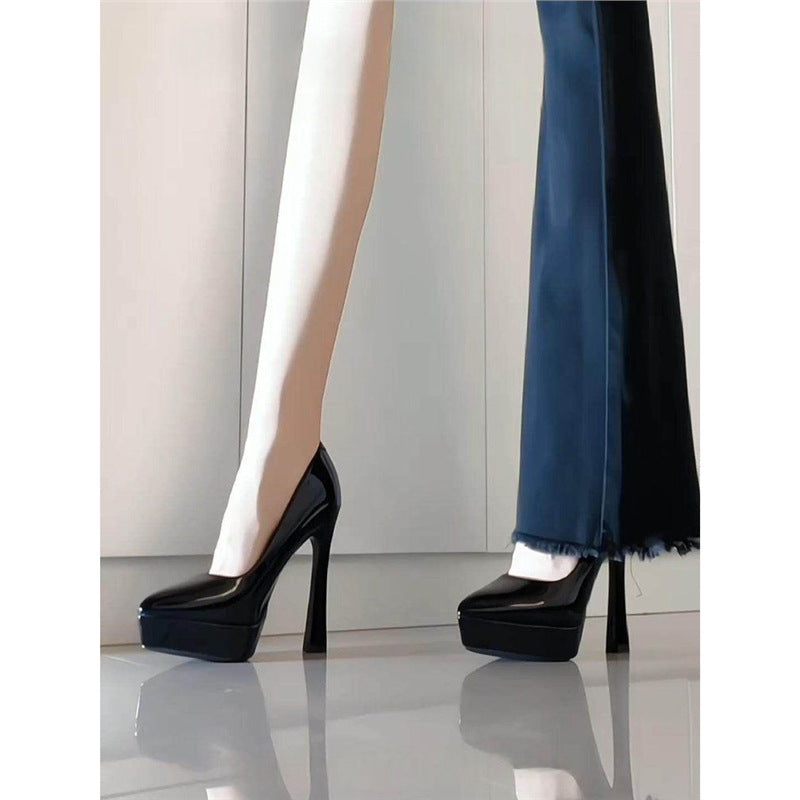 Damen stilvolle High Heel Pumps R&B