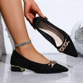 Damen Elegante Ballerinas mit funkelndem Detail R&B