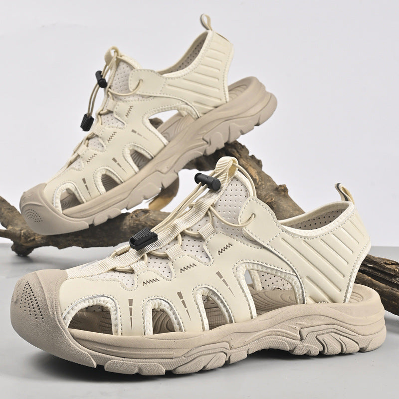 Damen Atmungsaktive Freizeit-Sandalen mit verstellbarem Schnürsystem R&B