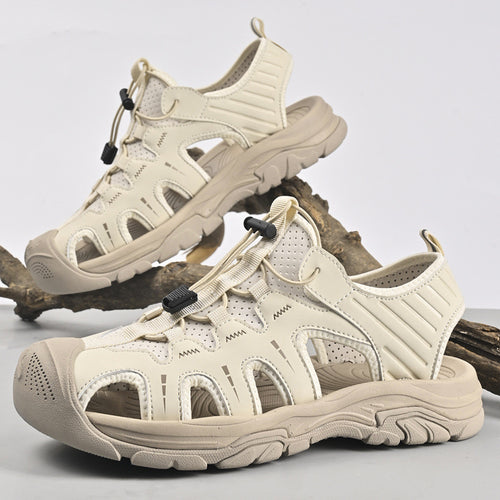 Damen Atmungsaktive Freizeit-Sandalen mit verstellbarem Schnürsystem R&B