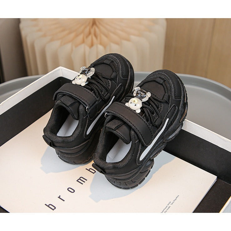 Damen Sportliche Sneaker mit niedlichen Figuren