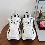 Damen Sportliche Sneaker mit ergonomischer Dämpfung und atmungsaktiver Mesh-Oberfläche