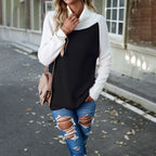 R&B | Pullover in Kontrastfarbe