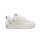Damen Sneakers mit süßem Tierdesign und flauschigen Details