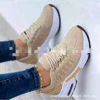 Damen Sportliche Sneakers mit atmungsaktivem Obermaterial und dämpfender Sohle R&B