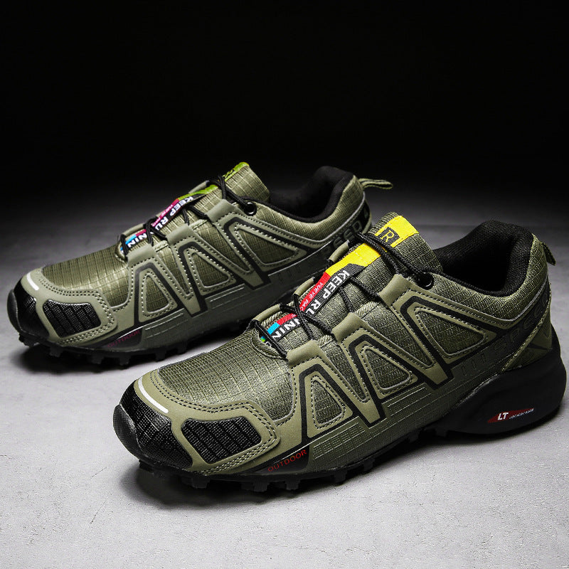 Damen leichte Trailrunning-Schuhe mit wasserdichtem Obermaterial und rutschfester Sohle R&B