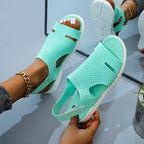 Damen Komfortable Sandalen mit atmungsaktivem Mesh-Obermaterial und rutschfester Sohle R&B