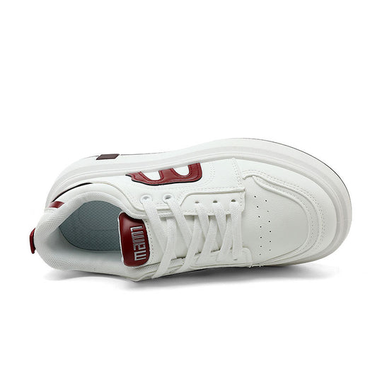 Damen Plateau Sneakers mit modernem Design und bequemer Dämpfung R&B