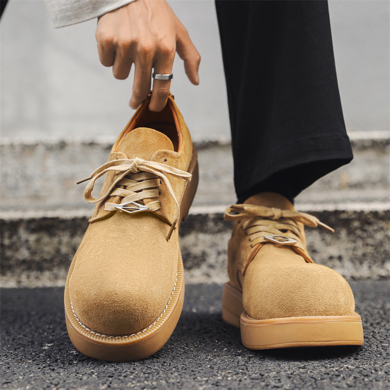 Damen Modische Schnürschuhe aus Wildleder mit ergonomischer Sohle R&B