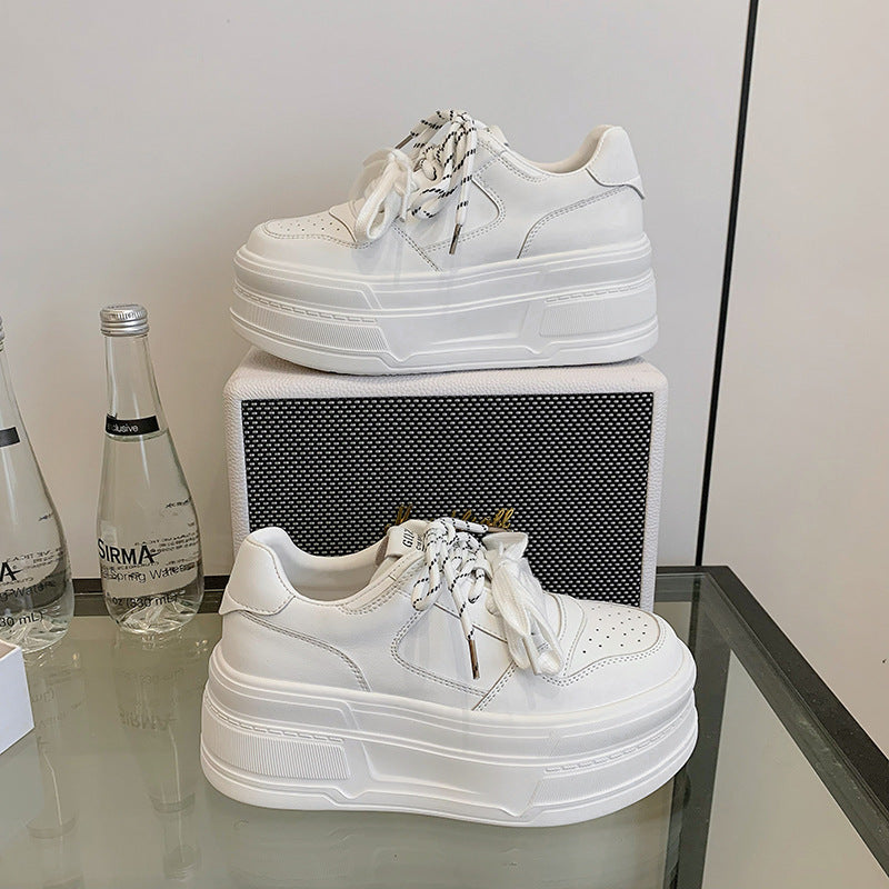 Damen Plattform-Sneaker mit modischem Design und atmungsaktiver Oberfläche R&B
