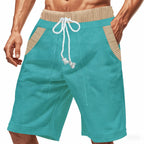 Herren Freizeit-Shorts mit elastischem Bund und praktischen Seitentaschen R&B