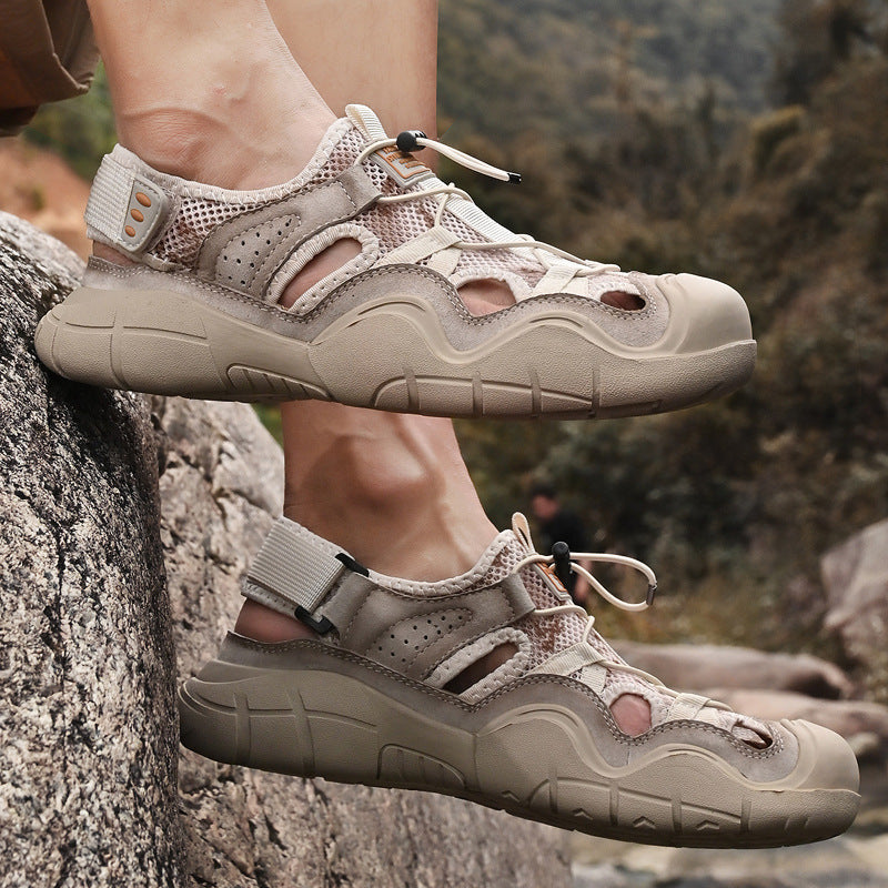 Damen Multifunktionale Outdoor-Sandalen mit rutschfester Sohle und atmungsaktivem Obermaterial