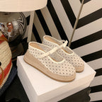 Damen Espadrilles mit Riemchen und gepolstertem Fußbett