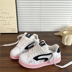 Damen Modische Sneaker mit verspieltem Design und bequemer Dämpfung
