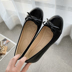 Damen Ballerinas mit elegantem Schleifenakzent und rutschfester Sohle R&B