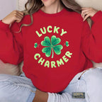 Damen Sweatshirt mit motivierendem Print und lässigem Schnitt