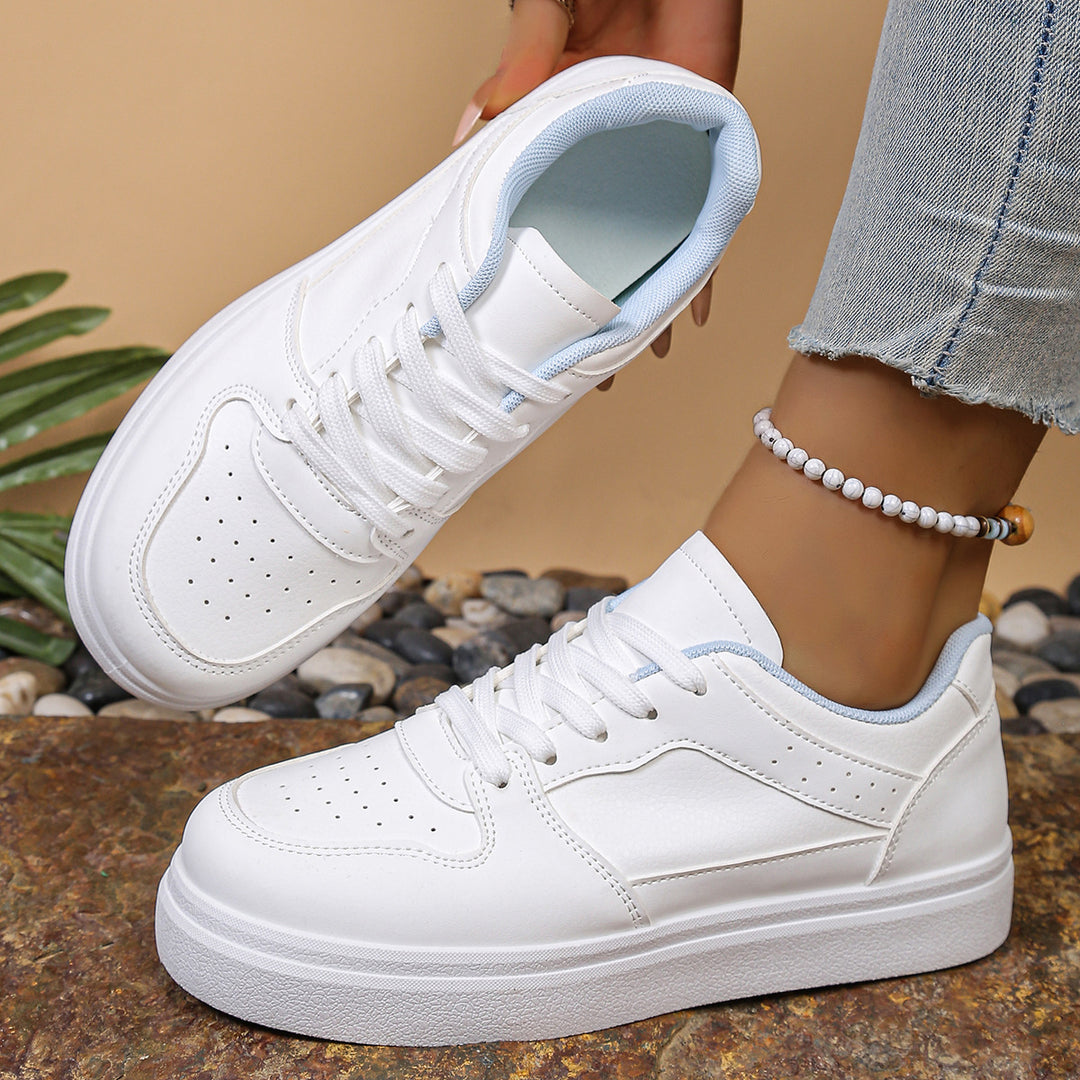Damen Schnürsneaker mit atmungsaktivem Obermaterial und komfortablem Fußbett R&B