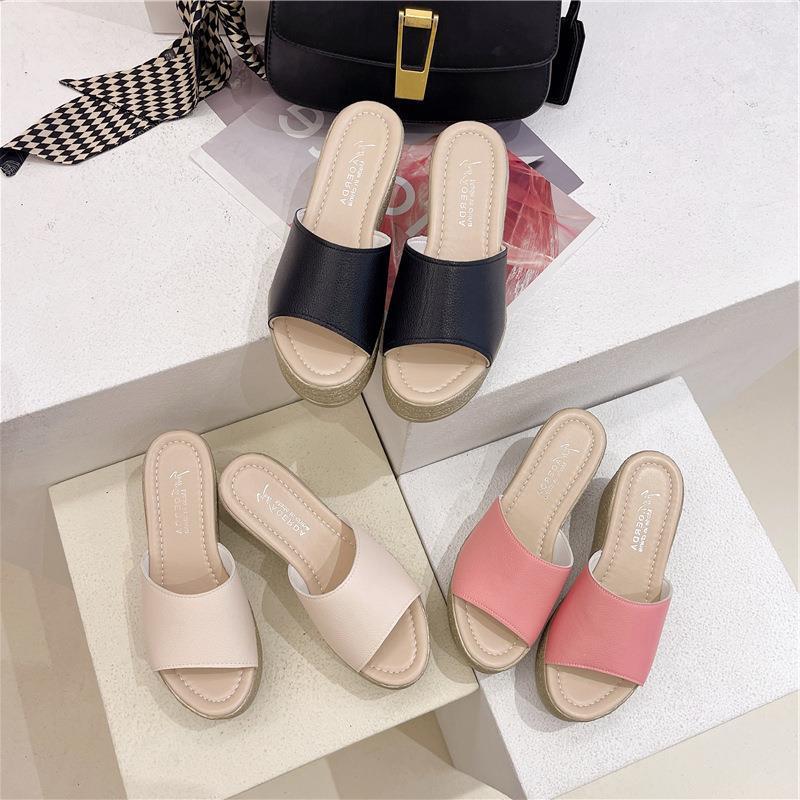 Damen Bequeme und stilvolle Plateausandalen R&B