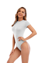 Damen Body mit kurzem Arm und figurbetontem Schnitt R&B