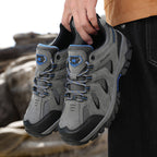 Herren nan urbaner Outdoor-Utility-Schnürschuh mit verstärkter Schutzkappe, atmungsaktiven Mesh-Einsätzen und griffiger Profilsohle R&B